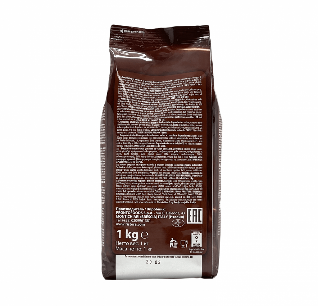 Гарячий шоколад Ristora Cioccolato 1 кг
