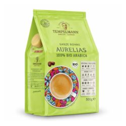 Кофе в зернах Tempelmann Aurelias Bio Arabica 500 г kava-v-zernakh-tempelmann-aurelias-bio-arabica-500-h
