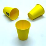 Стакан бумажный однослойный Yellow Cup 175 мл. 50 шт/уп stakan-paperovyj-odnosharovyj-yellow-cup-175-ml-50-sht-up