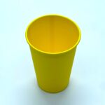 Стакан бумажный однослойный Yellow Cup 340 мл. 50 шт/уп stakan-paperovyj-odnosharovyj-yellow-cup-340-ml-50-sht-up