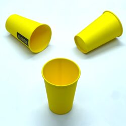 Стакан паперовий одношаровий Yellow Cup 340 мл. 50 шт/уп stakan-paperovyj-odnosharovyj-yellow-cup-340-ml-50-sht-up
