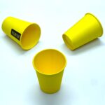 Стакан бумажный однослойный Yellow Cup 400 мл. 50 шт/уп stakan-paperovyj-odnosharovyj-yellow-cup-400-ml-50-sht-up