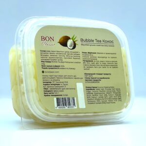Кульки для Bubble Tea ТМ "Bon Classic" Кокос 520 г Кульки для Bubble Tea ТМ "Bon Classic" Кокос 520 г