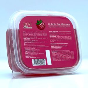 Кульки для Bubble Tea ТМ "Bon Classic" Малина 520 г Кульки для Bubble Tea ТМ "Bon Classic" Малина 520 г