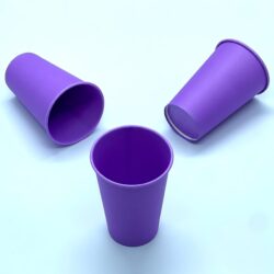 Стакан бумажный однослойный Lavanda 340 мл. 50 шт/уп stakan-paperovyj-odnosharovyj-lavanda-340-ml-50-sht-up