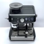 Кофеварка рожковая Б/У Sage Barista Express Impress Black Steel kavovarka-rizhkova-b-v-sage-barista-express-impress-black-steel