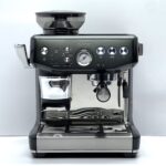 Кофеварка рожковая Б/У Sage Barista Express Impress Black Steel kavovarka-rizhkova-b-v-sage-barista-express-impress-black-steel