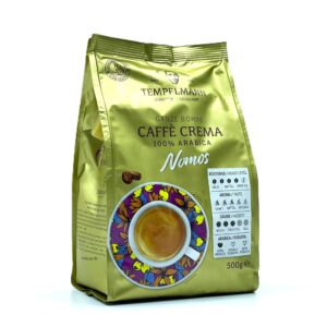 Кава в зернах Tempelmann Caffe Crema Nomos Arabica 500 г Кава в зернах Tempelmann Caffe Crema Nomos Arabica 500 г